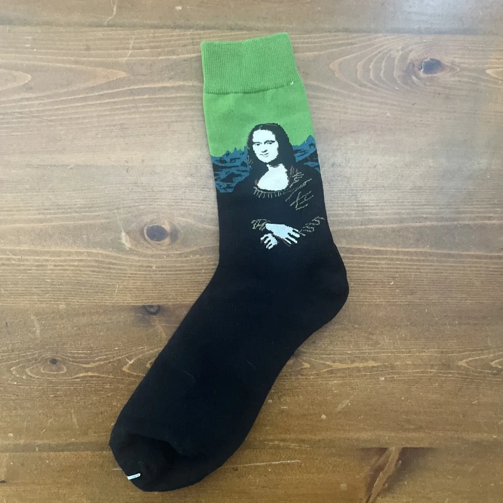 Retro Personality Art‎ Socks - Breathable Cotton Sock Women Footwear Accessories